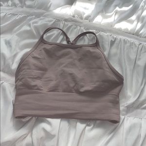 Lululemon Ebb to Street Longline bra